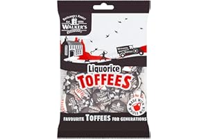 Walkers Nonsuch Liquorice Toffees 150 g