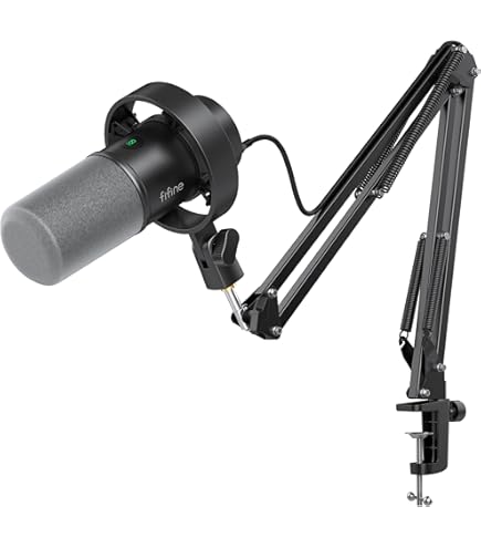 Audio-Technica AT2040USB Dynamic USB Microphone, Black : Amazon.in