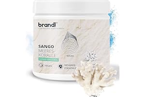 ‎BRANDL Sango Meereskoralle Kapseln mit Calcium Magnesium von brandl® | Sango Koralle Kapseln mit 660mg Kalzium & 330mg Magnesium pro Portion | 120 Kapseln