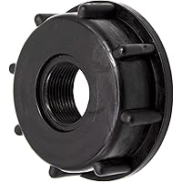 VARIOSAN IBC Adapter Kappe 14504, S60x6, 1" Innengewinde, Kunststoff, schwarz