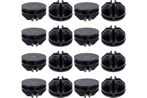 PSYQTSUARY 20Pcs Cube Connectors Black Plastic Connector Plastic Grid Cube Organizer Connector for Modular Closet Storage Organizer and DIY Wire Cube Storage Unit