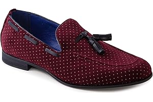 Toocool - Zapatos Hombre College Mocasín Polaco Borlas Y41