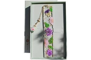 Famweylami Regalos de Navidad Marcadores de Libros, 26 Letras para Elegir, Regalo de Jubilación, de Despedida, de Profesor, de Graduación, de Fin de curso, de para el Día de la Madre