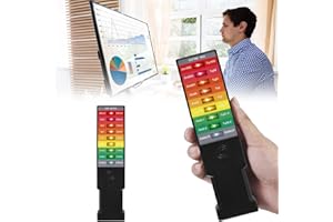 Nizirioo Detector de campo magnético K3 EMF: detector de campo magnético, dispositivo de prueba antiradiación, Ghost Hunting Paranormal Equipment Tester para pruebas al aire libre, Oficina portátil