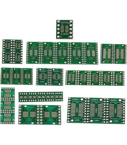 China Elektronik Bauteile Unbranded 10x SOP20/SSOP20/TSSOP20 Zu DIP20 Adapter – Pitch 0,65/1,27 Mm, Für Elektronik-Projekte Pps Adapter