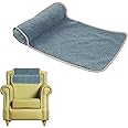 Xikangshun 55×35cm Neck Pillow for Recliner Head Pillow, Hanging Recliner Neck and Head Pillow, Large Neck Roll Recliner Head Travel Pillow for Car/outdoor Chair and Sofa (Blue, 1Pack)