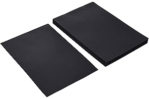 House of Card & Paper A4 160 gsm Card - Black, Pack of 100 Sheets