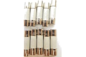 CONQUER ELECTRONICS Fuse 3.15a 20mm HBC Antisurge/Time delay T3.15A H 250v Ceramic x10Pcs