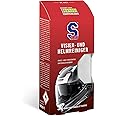 Dr. Wack - S100 Visier- & Helmreiniger 100 ml inkl. Mikrofasertuch I Premium Visier-Reiniger für alle Motorradhelme I Für die