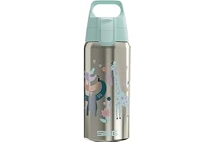 SIGG - Botella de Agua Aislada para Niños - Shield One Therm- A Prueba de Fugas - Apta para Lavavajillas - Libre de BPA - Acero Inoxidable 90% Reciclado - 0,5L