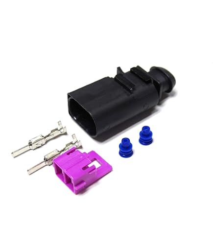 thumbnail image 2 of 2-Pin Female Connector Kit (1J0973722) For Audi VW Skoda Seat – Partsdealers 2 of 5