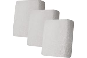 CHELZEN Stretch Sofa Seat Cushion Cover, Fitted Sofa Cushion Slipcovers, Couch Cushion Covers, Replacement for Individual Cushion Furniture Protector (1 Seater*3, Silver Gray)