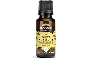 BIOFLORAL - 35 White Chesnut, Marronnier Blanc BIO - Joie de Vivre - Fleur de Bach Authentique - 470 Granules - Sans Alcool