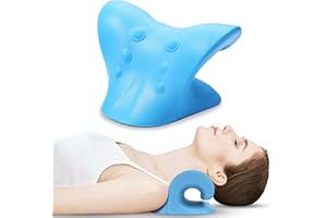 Three Stars - Cuscino Cervicale. Collare di trazione cervicale. Supporto per il collo ergonomico. Allevia il dolore cervicale, rilassa i muscoli del collo e delle spalle. Neck Cloud.