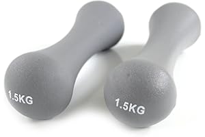 SportVida Zestaw hantli do fitnessu i aerobiku, hantle neoprenowe, zestaw 2 szt.