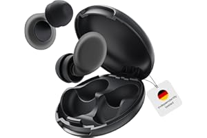 Duppiie Pro Tapones Oídos Ruido Dormir| Certificados 47dB SoundTarget | Confort de Nube y Aislamiento Triple | 8 Tamaños para Sueño, Oficina y Viaje