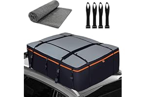 YMPPMKN 580L Auto Dachbox Schwerlast mit Schnallen,Haltbarer Dachkoffer, Dachtasche Wasserdicht, Dachgepäcktasche für Alle Fahrzeuge Mit/Ohne Gepäckträger