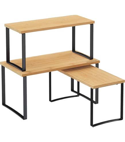 Kesper Küchenregal, Kräuterregal, Blumenregal, Bambusregal, Aus Bambus
