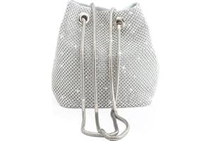 LUI SUI Bolsos de noche de diamantes de imitación de cristal Embragues Mujeres Mini bolsos Crossbody Pequeños monederos para fiesta de bodas Prom Wedding