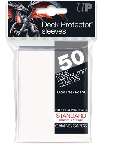 Protège-cartes Ultra Pro – Solid Black – Lot De 100 – Format Standard – Transparent Et Résistant – Pour Joueurs De Cartes (jeux De Société, TCG)