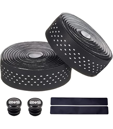 Bontrager Double Gel Cork Bande de guidon - Poignées et extrémités de
