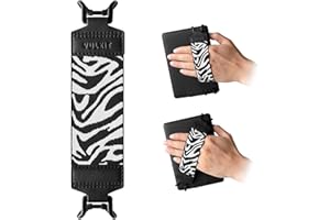 VULKIT Elastyczny pasek na rękę do czytników e-booków Kindle 6-8 cali, uchwyt na tablet Kindle/Kobo/Voyaga/Lenovo/Sony Kindle, wszechstronny pasek na rękę, lekki uchwyt