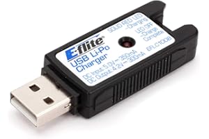 E-flite 1S USB Li-Po Charger 300mA EFLC1008 Parts