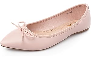 MIGILI Ballerine Donna a Punta - Bianche, Nero, Beige, Blu o Rosa - Scarpe Donna - Ballet Flats