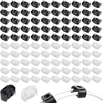 15 Colliers Serrage JNNJ Pour Tuyaux Frein - Clips Métal Forme U No.12