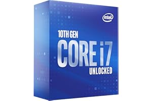 Intel Core i7-10700K Desktop-Prozessor 8 Kerne bis zu 5,1 GHz Unlocked LGA1200 (Intel 400 Series Chipset) 125W (BX8070110700K)