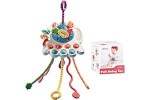 BAOK Jouets sensoriels OVNI | Jouet d'activité en Silicone Doux et sûr,Jouet en Silicone UFO Jouets éducatifs précoces la motricité Fine pour bébés, Enfants, Nourrissons, Tout-Petits