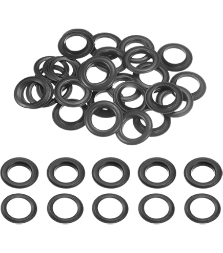 QUARKZMAN 20 sets oogjes met sluitringen, 17 mm, set