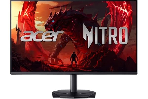 Acer Nitro KG272UGbmiipfx, Écran PC Gaming 27" WQHD IPS, 120Hz (2560x1440), 16:9, AdaptiveSync, 1ms (VRB), 250Nits, 2xHDMI 2.0/1xDP 1.4) Moniteur PC, Couleur Noir