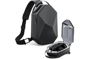 ZOZOVR Bärväska för Meta Quest 3/3S/Vision Pro/Pico 4, resväska i hårt skal, kompatibel med Kiwi Design/BOBOVR Elite batterir