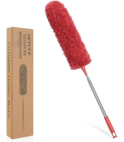 Piumino Spolverino Dusty King + 3 Ricambi - In Microfibra, Lavabile - Ideale Per Superfici Delicate - Foto 3