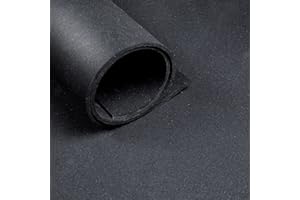 VIVOL Pavimento sportivo *Premium* - Largo 1,25 m - Spessore 6 mm - Nero