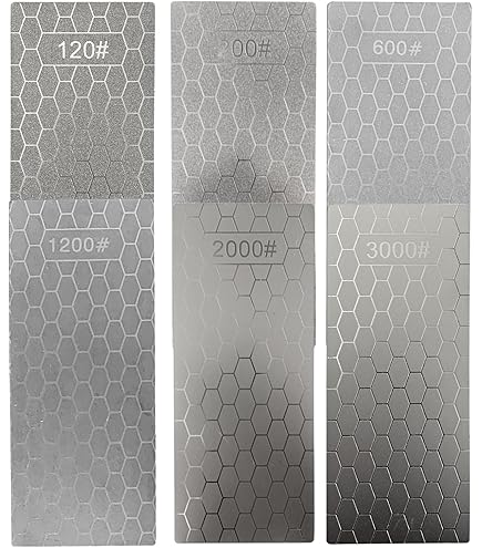 VAUNT DIAMOND SHARPENING STONE DOUBLE SIDED 200MM X 75MM Coarsemedium Vnt210052 - View #2