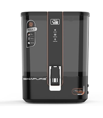 Aqua V5 RO Water Purifier 10L | Alkaline + Copper + Zinc | Active