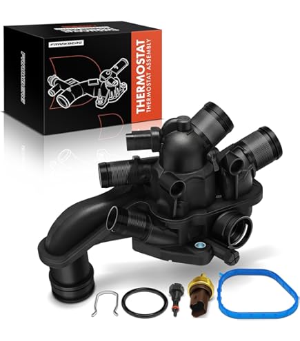 Pièce Auto Thermostat Febi Bilstein 107657 - Avec Boîtier Et Joint - Compatible Peugeot 308, Citroën C5 - Réparation Moteur Véhicule