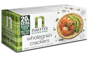 NAIRN'S Nairns Gluten Free Wholegrain Crackers 137 g (Pack of 6)