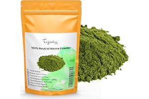 TAZARIN LTD TazarinLtd 200g Henné Neutre en Poudre Fine - Henné Incolor - Soin des Cheveux - 100% Naturel, Pur et Sans Additifs
