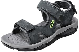 ZYLDK Sports Outdoor Sandals Summer Men's Beach Shoes Casual Sandals for Men Shoes Leather Trekking Walking Hiking