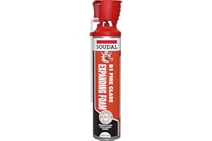 SAVORSUK SOUDAL FIRE Rated B1 4HR Expanding Foam FIRE Foam Genius Gun 600ML (1)