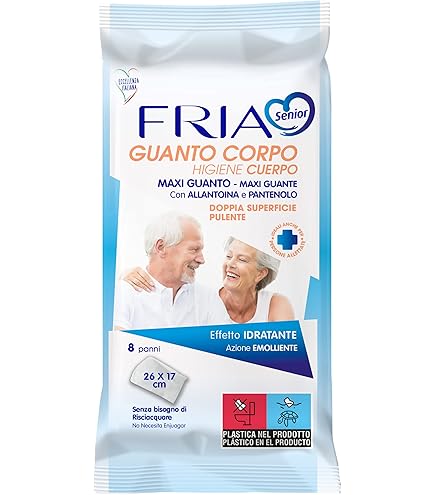 100 Manopole Saponate Monouso - Con Spugna Morbida, Senza Risciacquo, Per Anziani - Foto 11