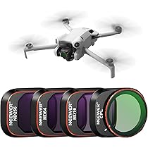 REYGEAK - Juego de 6 filtros de lente CPL ND8 ND16 ND32 ND64 ND1000