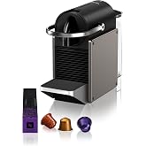 Nespresso C62 Pixie Kahve Makinesi,Titan