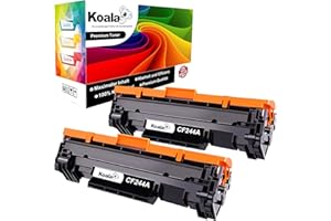 Koala Compatible Cartucho de Tóner Reemplazo para HP 44A CF244A para HP Laserjet Pro MFP M28A M28W M15A M15W Impresoras (Negro, Pack de 2)
