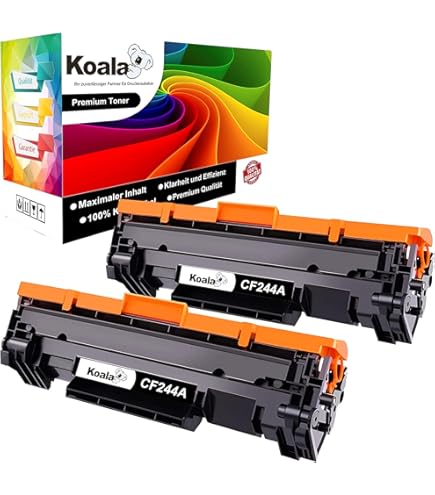 TONER KINGDOM Compatible CF244A 44A 4 noir Cartouche de Toner