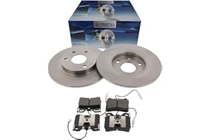 AUTOPARTS-ONLINE Bremsscheiben 3 Loch Bremsen Bremsbeläge für vorne die Vorderachse