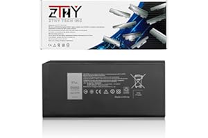 ‎ZTHY K KYUER 97Wh X8VWF Laptop Battery for Dell Latitude 14 Rugged 5404 5414 E5404 Extreme 7404 7414 E7404 Series Laptop CJ2K1 VCWGN 0VCWGN YGV51 DKNKD XN4KN XRJDF 0WW 11V7 453-BBBE 11.1V 8700mAh 9-Cell